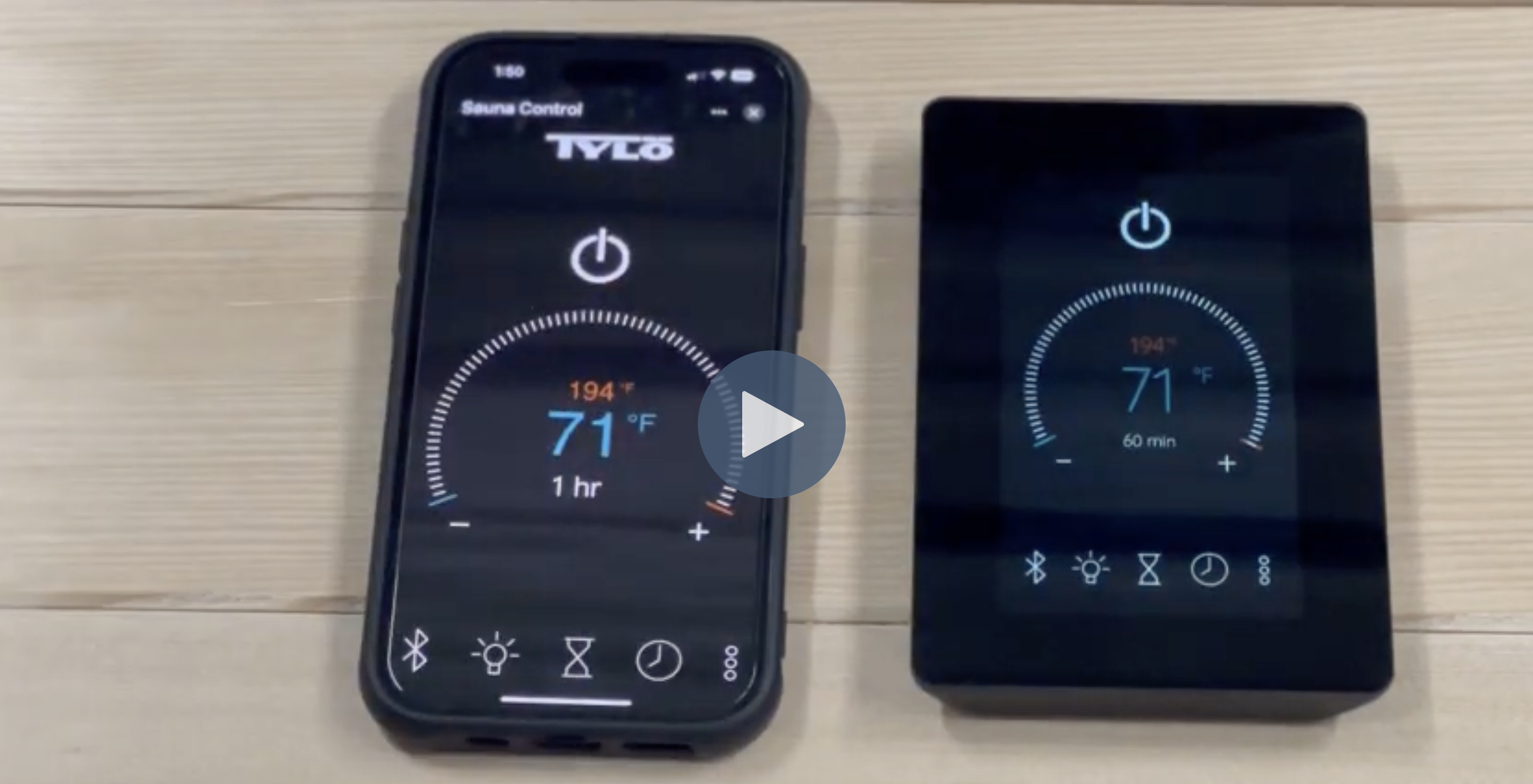 How to pair Bliss Control with Tylö Sauna App