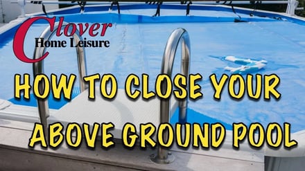 closing above ground pool