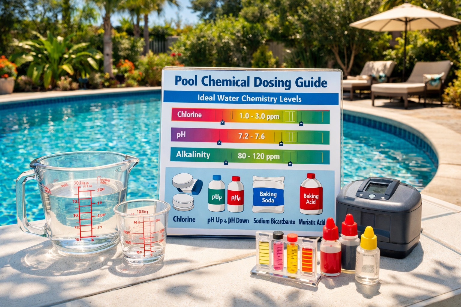 Pool Chemical Guide: Maintain Balanced Water All Season
