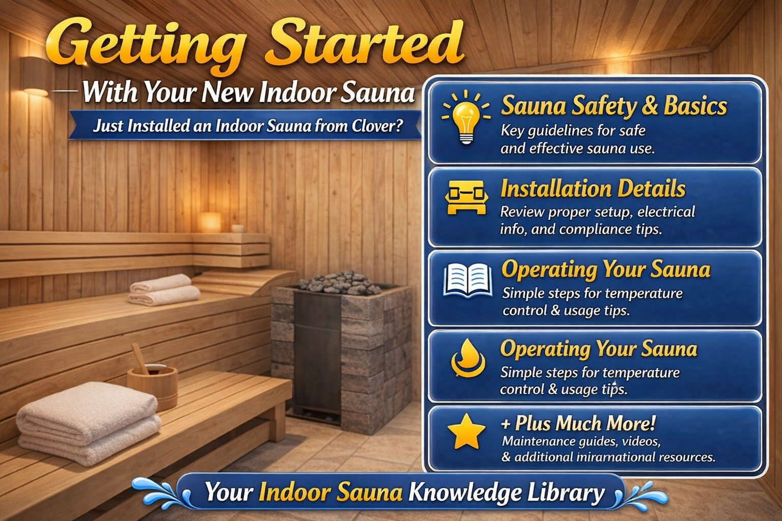 Getting Started Sauna Getting Started Sauna