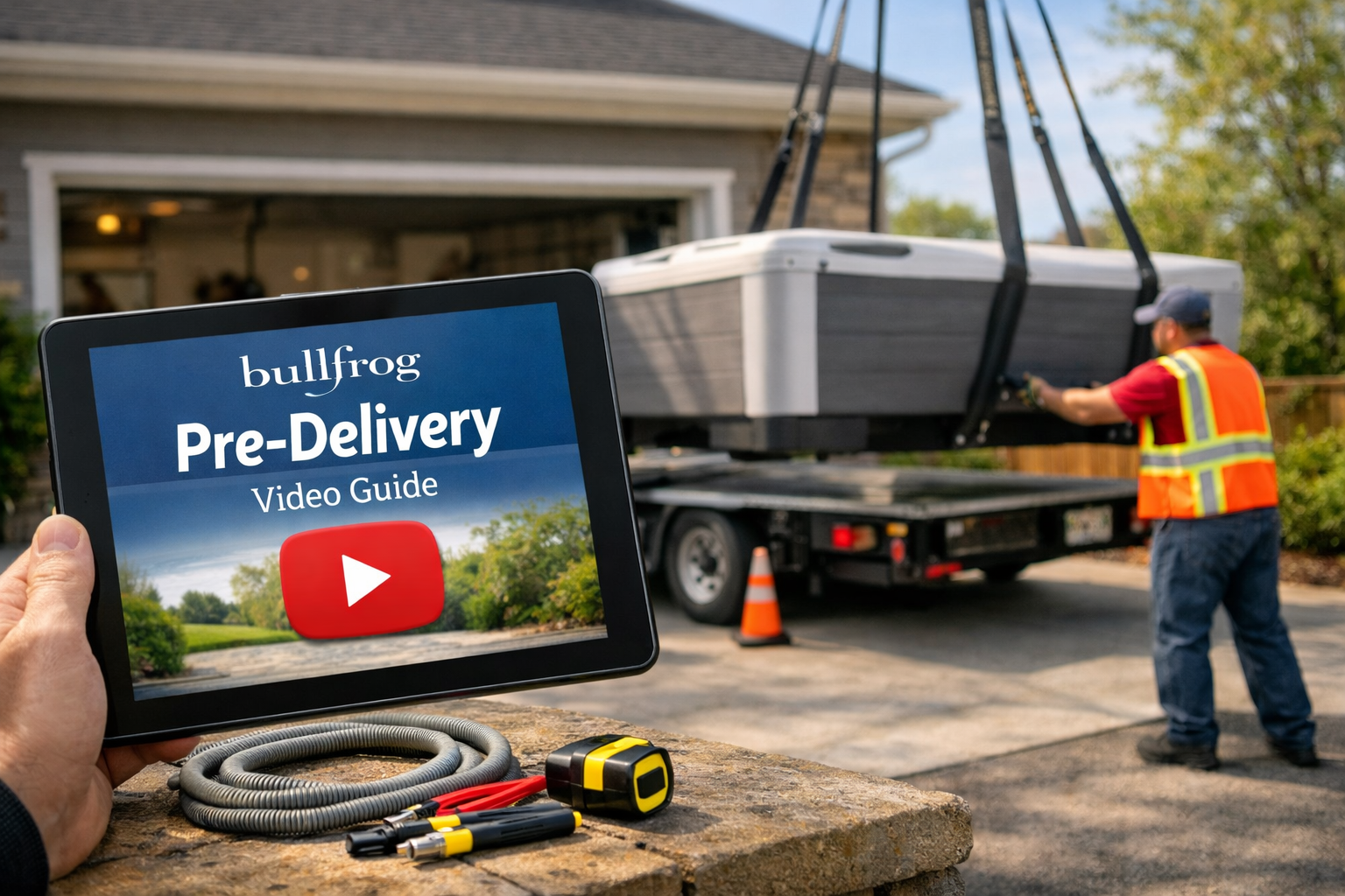 bullfrog delivery video
